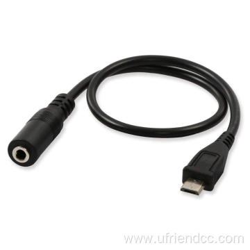 USB Male to Jack Female Audio Cable Cord